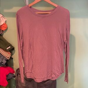 SO Women's Dusty Rose Long Sleeve Top